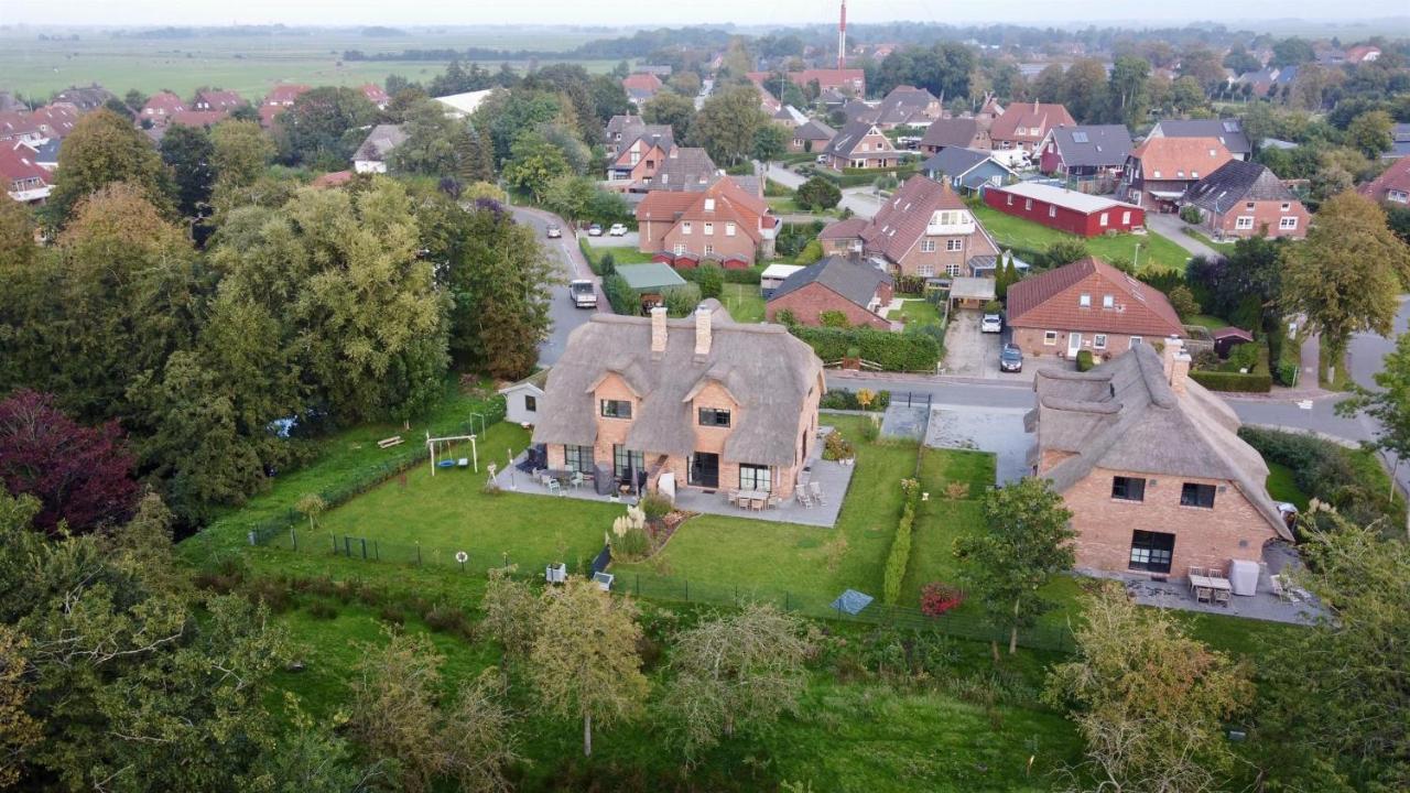 Reetdachhaus Nordstern Garding Exterior foto
